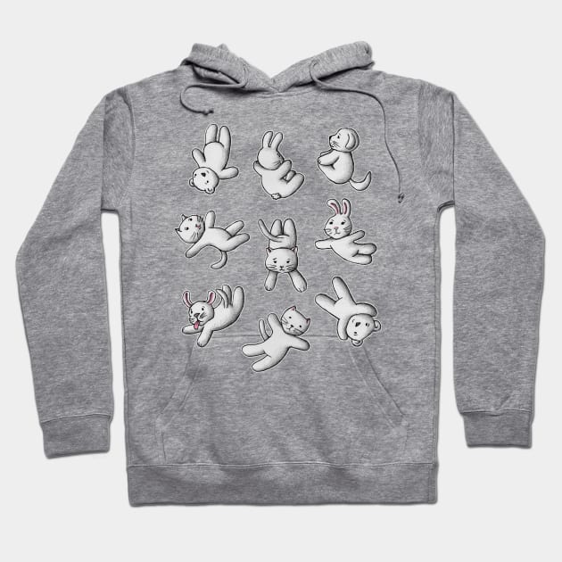 Falling Jumping Flying Hoodie by micklyn